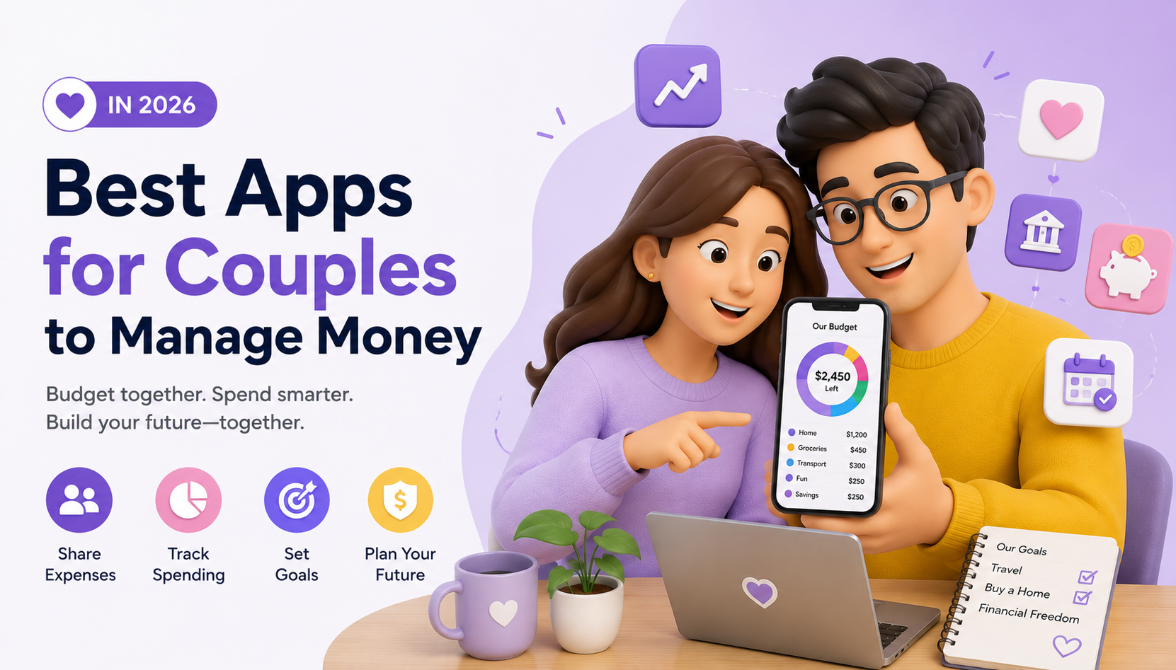 Cover image for Best Apps for Couples to Manage Money in 2026