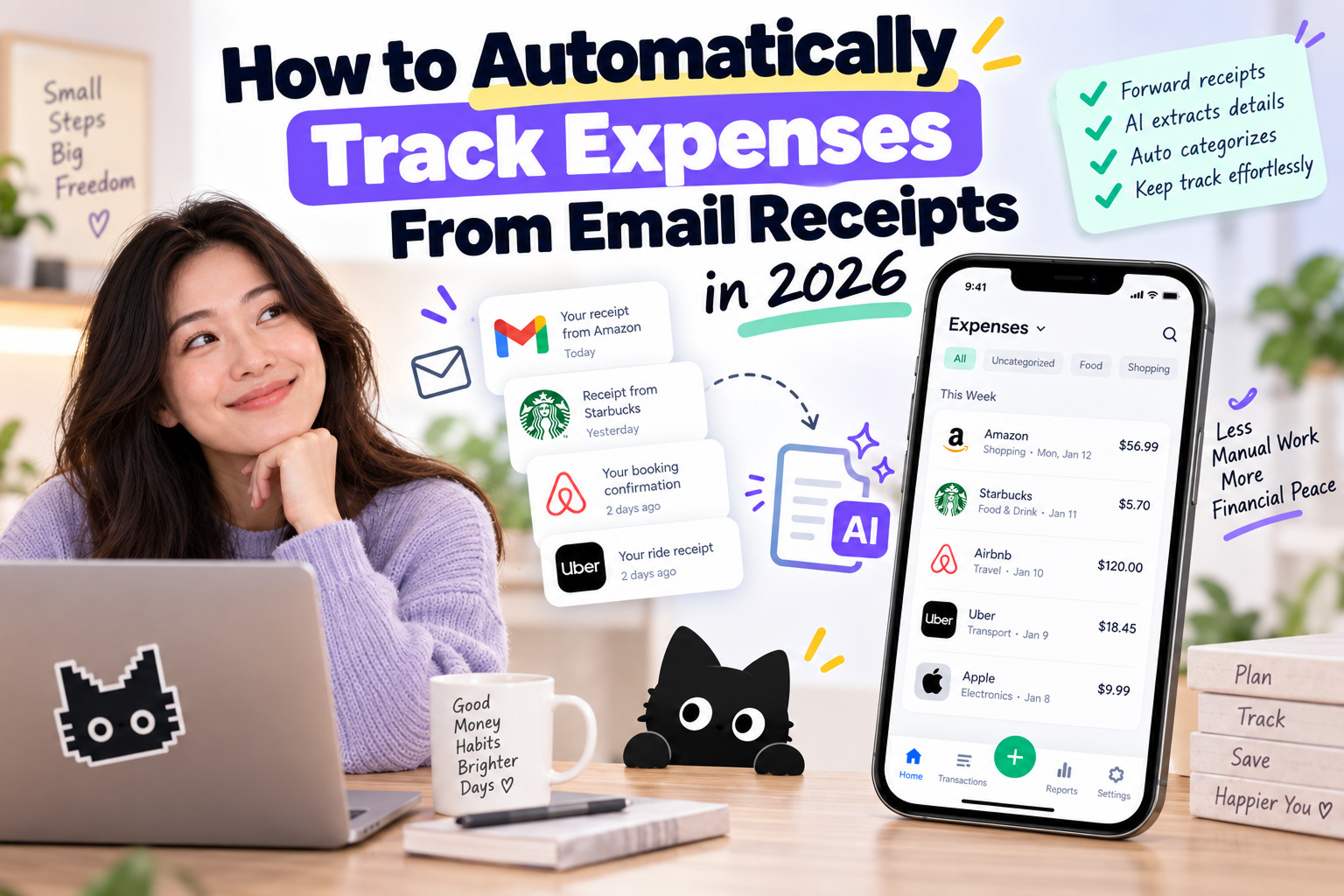 Cover image for How to Automatically Track Expenses From Email Receipts in 2026